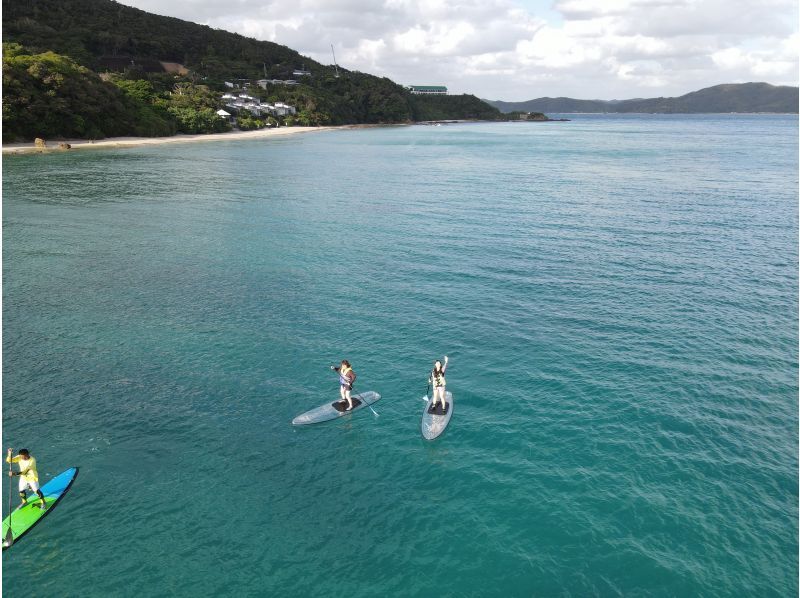 奄美大島【当日予約可能】クリアSUP（60分）※ドローン空撮等写真の無料プレゼントあり※お1人様もお任せ下さい☆の紹介画像