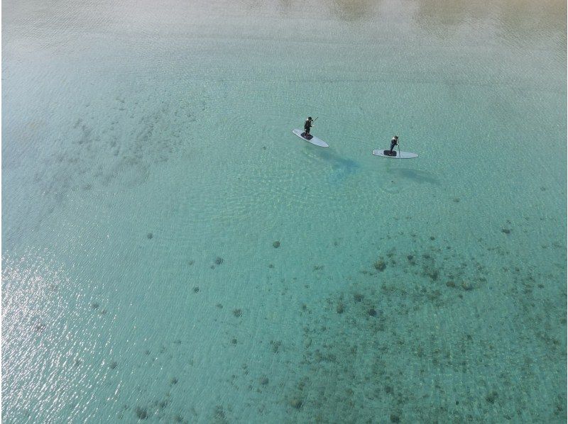 奄美大島【当日予約可能】クリアSUP（90分）※ドローン空撮等写真の無料プレゼントあり※お1人様もお任せ下さい☆の紹介画像