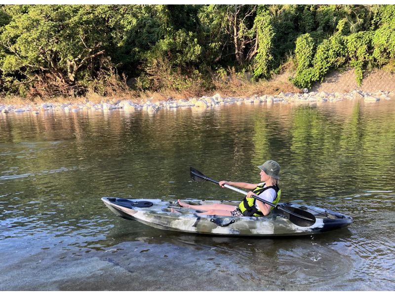 Kayaking on Yakushima: A fun kayaking experience near Inakahama, a sea turtle nesting siteの紹介画像