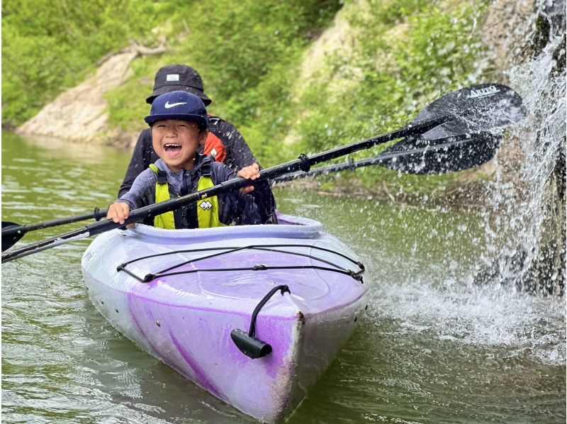 [Yamagata, Lake Shirakawa]  2 hours guided canoe tour with photo gift! Beginner and family welcome!