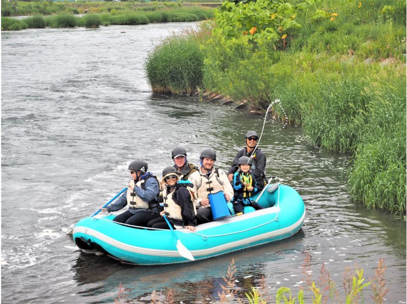Niseko activities Recommended for spring Rafting Calm course with few waves Relaxing river rafting Can participate from 0 years old Pets allowed Niseko Ibuki