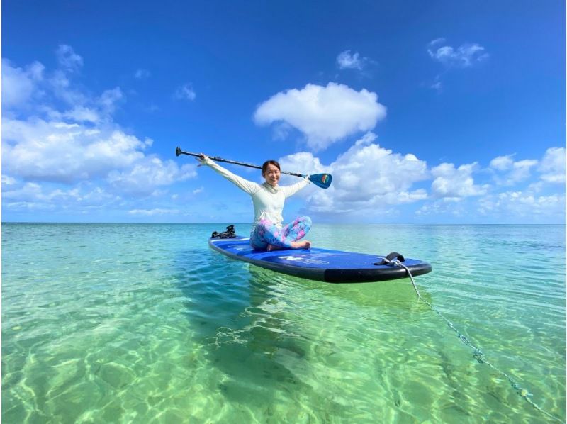 【石垣島SUP】北部を知り尽くしたガイドが案内する秘境ポイントで海上散歩｜写真動画無料・ドローン空撮無料の紹介画像