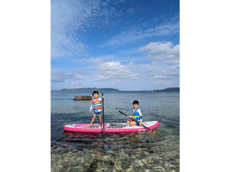 SALE！★夏休み限定スペシャル価格★【沖縄・石垣島】SUP2時間ツアー!送迎OK!当日予約OK!写真・動画プレゼント!ファミリーにおススメの紹介画像