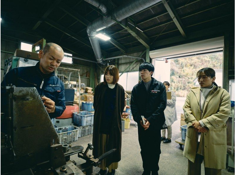 [Fukui/Echizen] Echizen manufacturing production area tour around the traditional craft production area of ​​Echizen cutleryの紹介画像