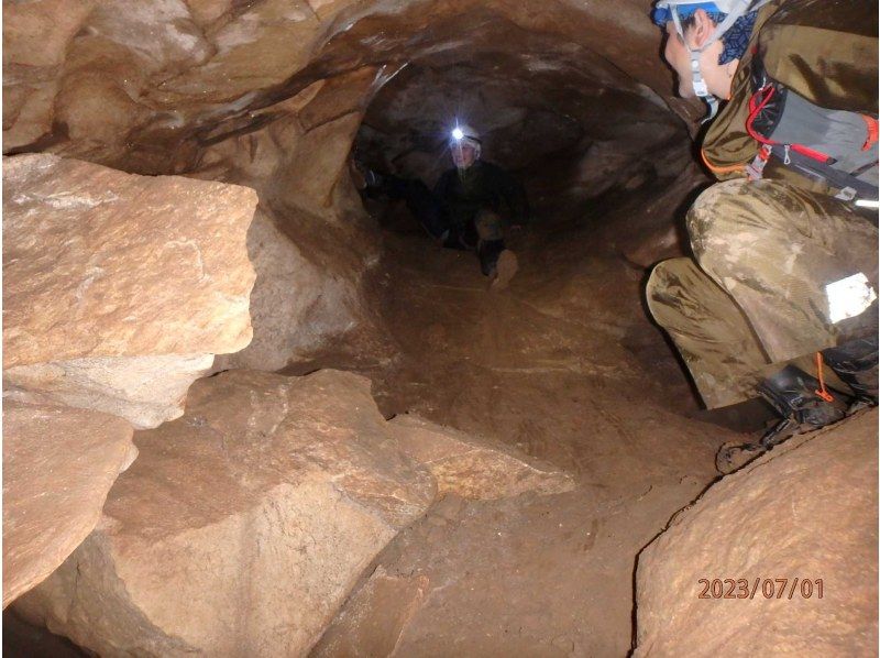 [德岛Himise洞穴]活跃的洞穴探险の紹介画像