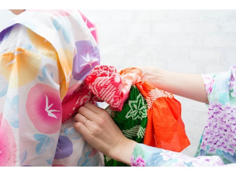 [Walking around Hiroshima in a yukata] The popular yukata plan is available again this year! Wear your favorite yukata and enjoy walking around the Japanese garden, Hiroshima Castle, Miyajima, etc.の紹介画像