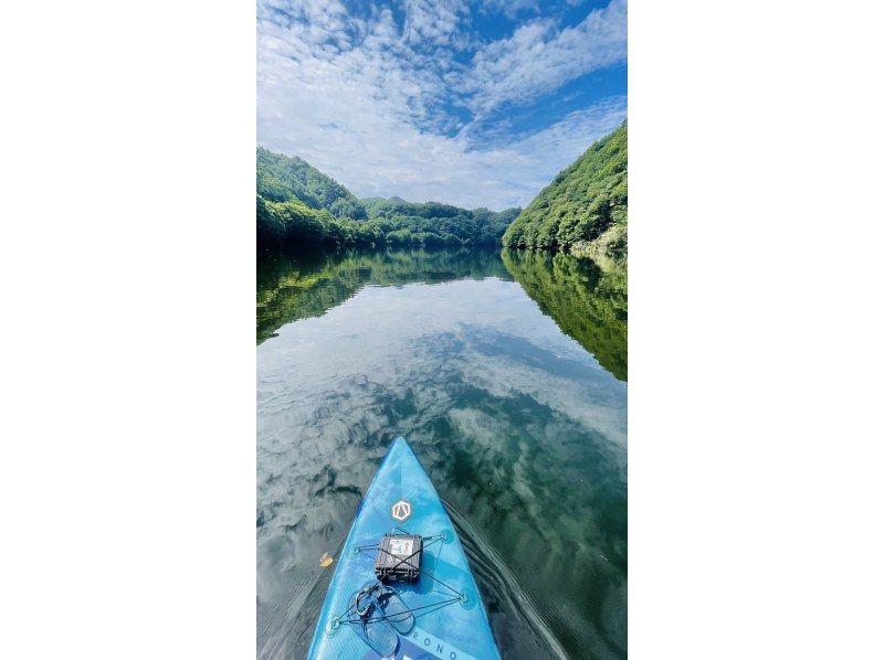 [Minakami, Gunma] Enjoy it according to the season! Lake SUP experience to enjoy the great outdoors! Free photo gift♪の紹介画像