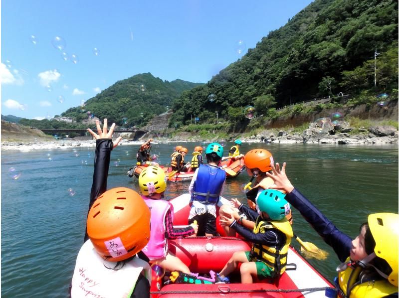 【熊本/球磨川】日本三大急流之一！球磨川漂流体验（快速上午路线）+烧烤计划の紹介画像