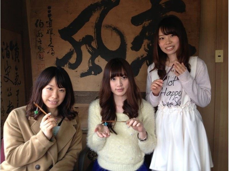【京都・東山】京かんざし作り60分体験！ 築120年の京町家でオリジナル和雑貨を作ろう★初心者、カップル、親子歓迎（前日夕方まで予約可）の紹介画像