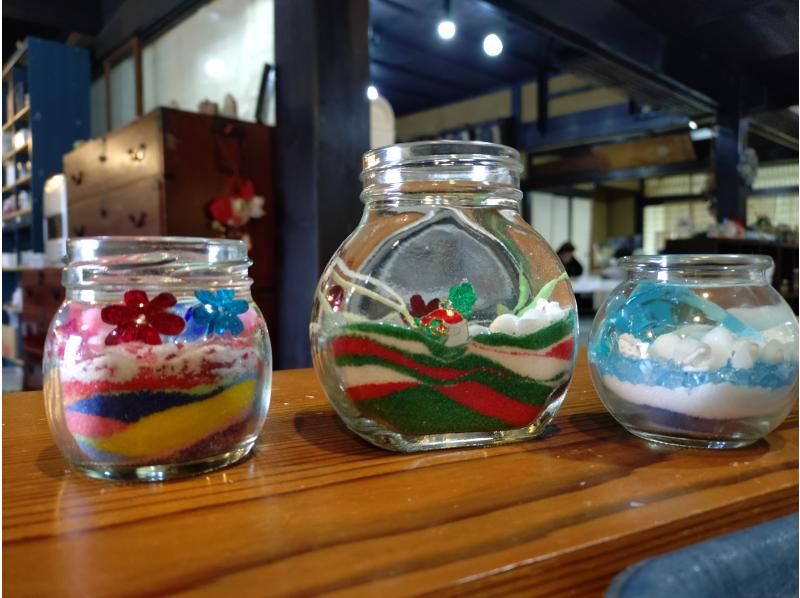 【滋賀・高島】ジェルキャンドル体験プラン♪Xmasキャンドル作り　家族旅行、滋賀旅におすすめ！の紹介画像