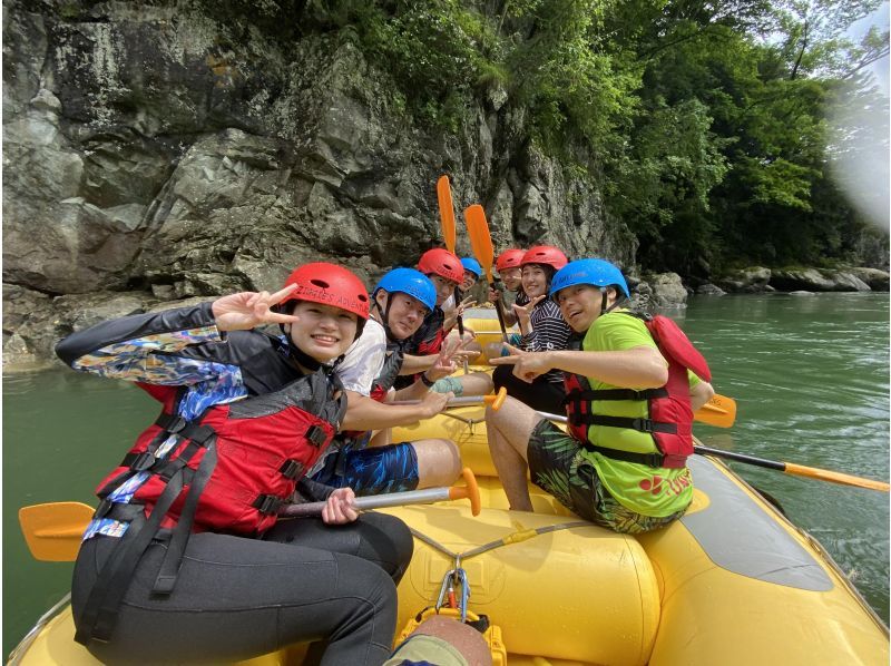 [Gunma, Minakami] 2024 Summer Special ☆ Half-day Rafting Course for ages 6 to seniors! Photo data included ♪の紹介画像