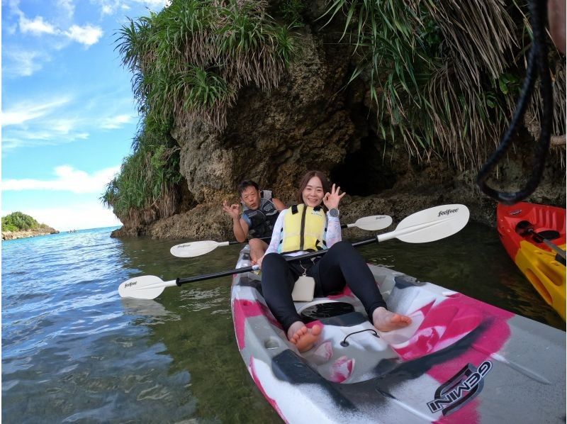 [Miyakojima Jungle Cruise] 1 hour mangrove and cave top secret spot canoe (kayak) tour