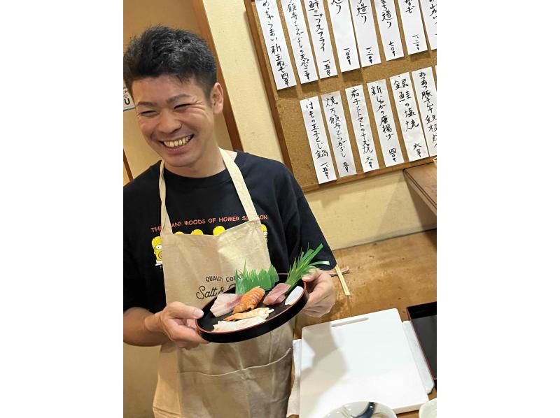 【京都・烏丸】お寿司にぎり体験　Nigiri Sushi making class　上寿司 Premium Sushi makingの紹介画像