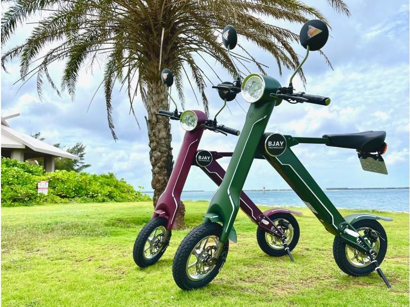 [Okinawa Naha] A new form of tourism! Stylish and cool EV bike rental