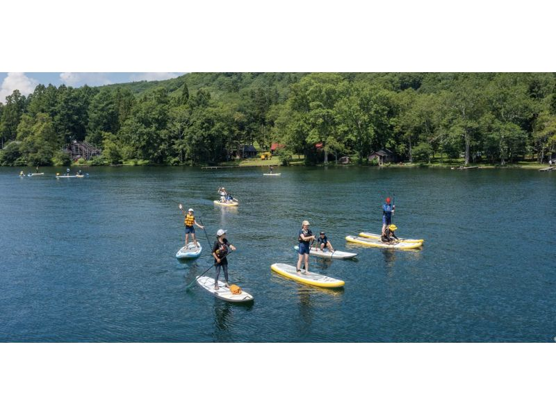 [Nagano/Lake Nojiri] A SUP experience that even first-timers can easily enjoy! 1 day plan (about 5 hours)の紹介画像