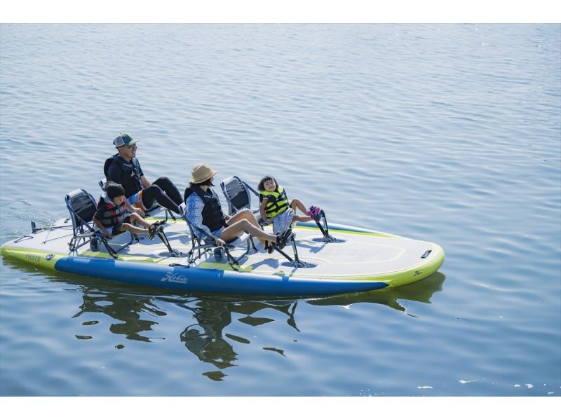 【静岡・浜名湖】OPEN記念価格！4人乗りペダルボート♪家族やグループでゆったり湖上体験☆ワンちゃん(ペット)同乗可の紹介画像