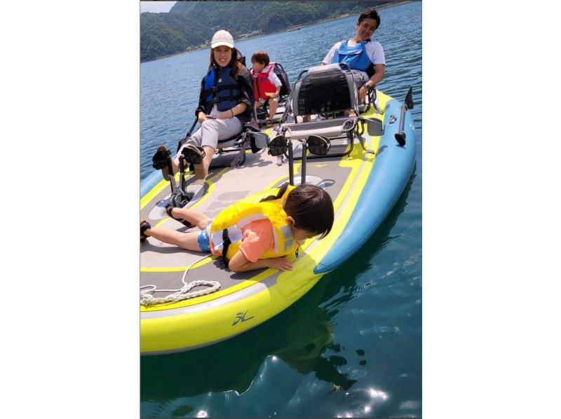 【浜松・浜名湖】 4人乗りペダルボート♪家族、グループでゆったり湖上体験☆わんこ(ペット)同乗可 の紹介画像