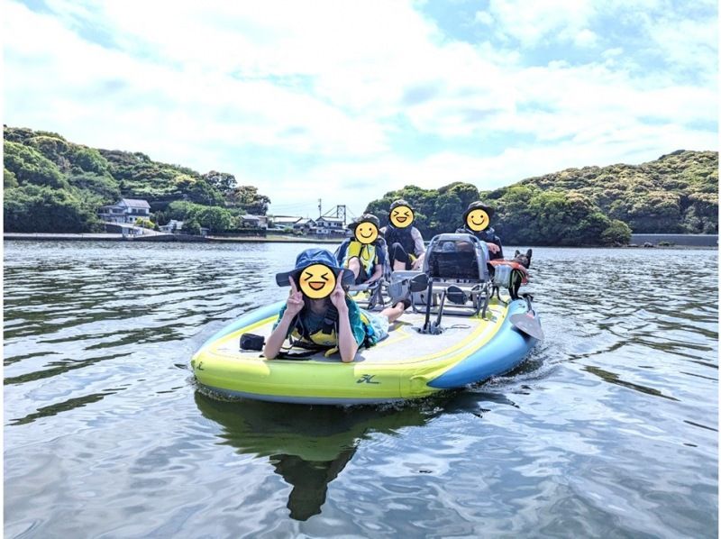 【浜松・浜名湖】 4人乗りペダルボート♪家族、グループでゆったり湖上体験☆わんこ(ペット)同乗可 の紹介画像