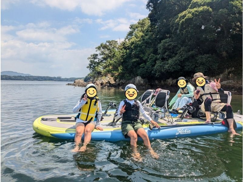 【浜松・浜名湖】 4人乗りペダルボート♪家族、グループでゆったり湖上体験☆わんこ(ペット)同乗可 の紹介画像