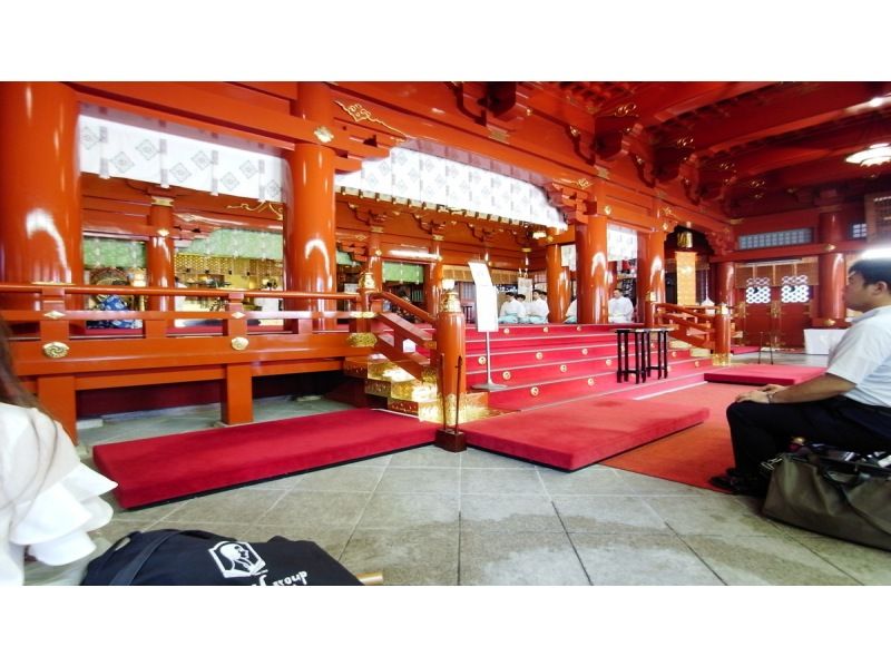 【东京秋叶原】在东京市中心的历史悠久的神社后面，可以享受宝贵的体验！进食计划の紹介画像