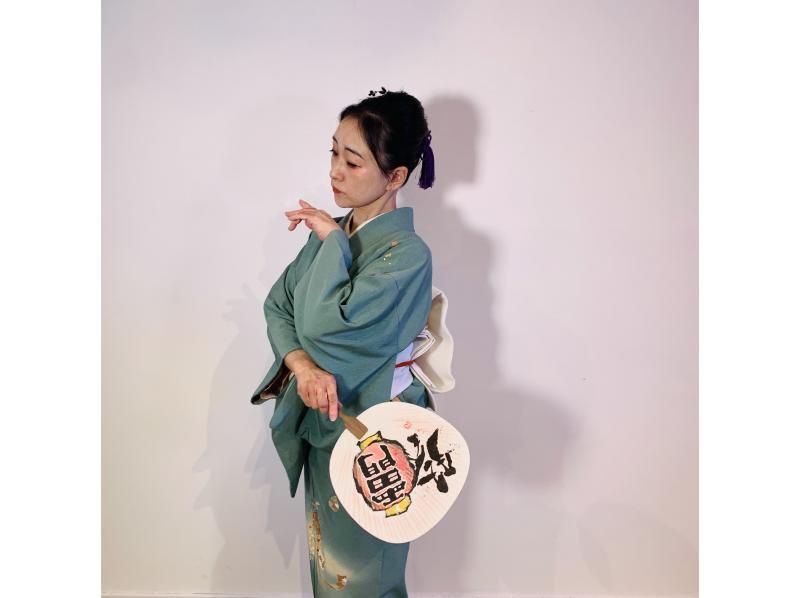 [Tokyo Asakusa] First Japanese dance experience Japanese dance and dressing in yukata <with Japanese sweets and drinks>の紹介画像