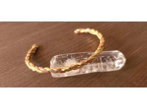 [京都/北区] 90分钟手镯制作体验！银，黄铜！也可雕刻★欢迎初学者、家庭、情侣（可预约至当天上午）の紹介画像