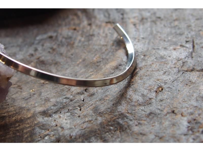 [Kyoto/Kita Ward] 90 minute bangle making experience! Silver, brass! Engraving is also possible ★ Beginners, families, and couples are welcome (reservations can be made until the morning of the day)の紹介画像