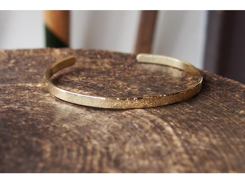 [Kyoto/Kita Ward] 90 minute bangle making experience! Silver, brass! Engraving is also possible ★ Beginners, families, and couples are welcome (reservations can be made until the morning of the day)の紹介画像
