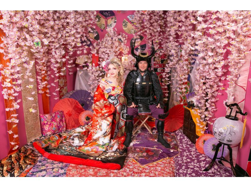 Spring sale underway [10 minutes walk from Kiyomizu-dera Temple] Oiran & Armor “Armor Couple Plan” (1 hour and a half per group)の紹介画像