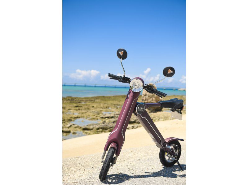 [Okinawa Naha] Shurijo Castle sightseeing by EV bike ♪: 2 hour course including ticket feeの紹介画像