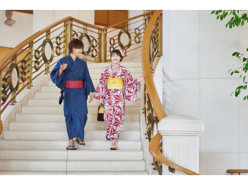 【도쿄 · 오다이바】 유카타 세트 렌탈 & 입고 플랜! 오다이바만의 산책♪の紹介画像