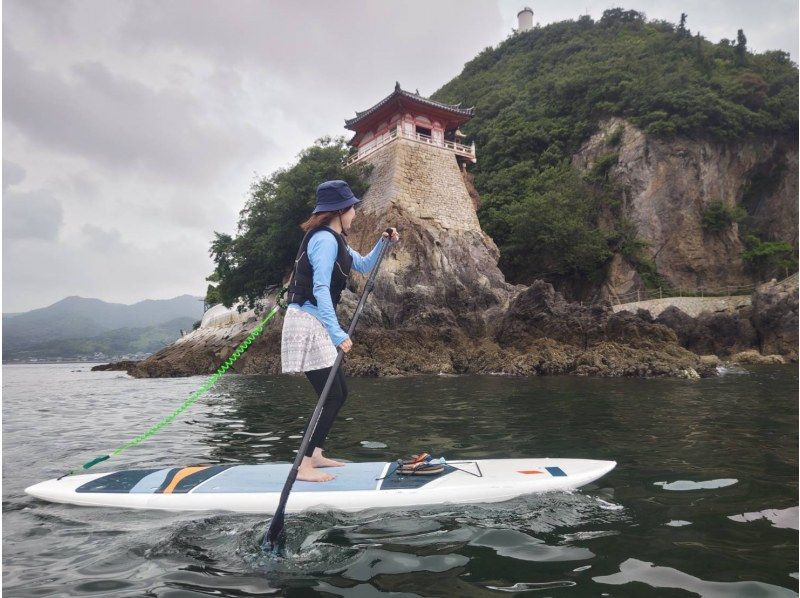 [Hiroshima, Fukuyama Tomonoura] 2 or more people, 1.5 hour SUP experience ★ Fukuyama ★ Thorough lecture by a SUPA certified instructor ★の紹介画像