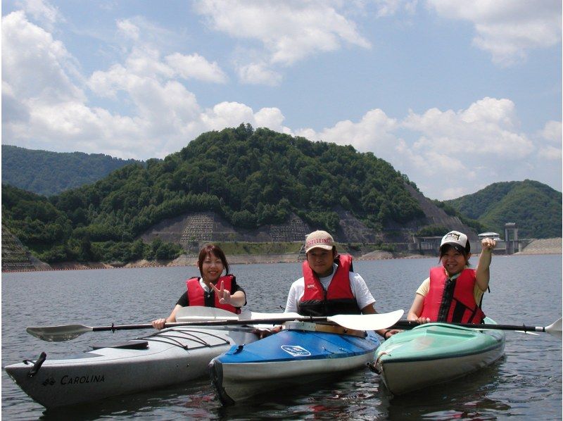 【群馬／みどり市　草木湖】大学生専門学校生限定！5500円！＊8月9月は学生月間！半日カヌーツアーの紹介画像