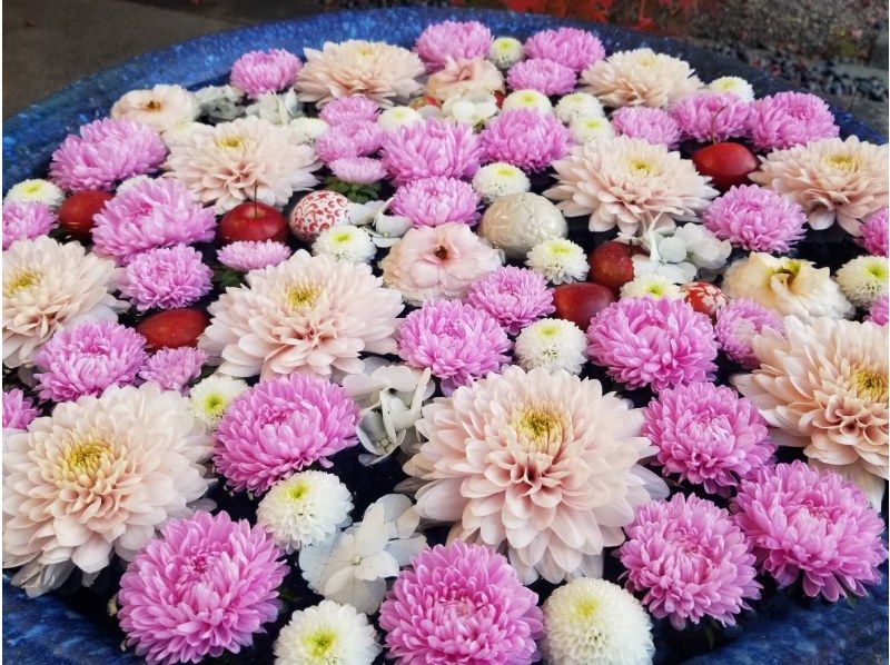 [Saitama / Gyoda] Experience flower cleaning at Oshijo! You can make it with your favorite flowers ♪ English guide is also OK ◎の紹介画像