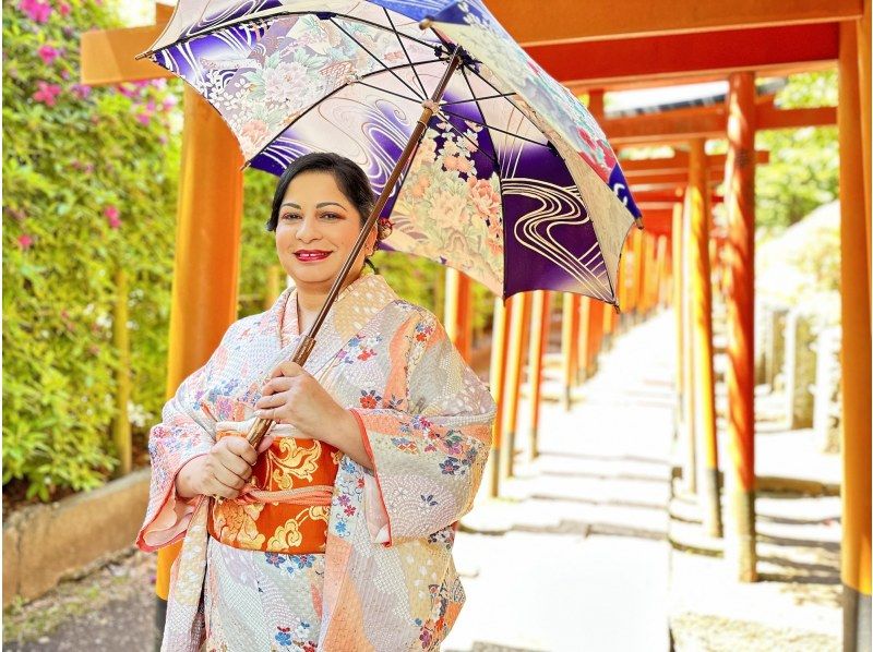 【東京・谷中】Authentic Kimono Culture Experience Dress, Walk, and Captureの紹介画像