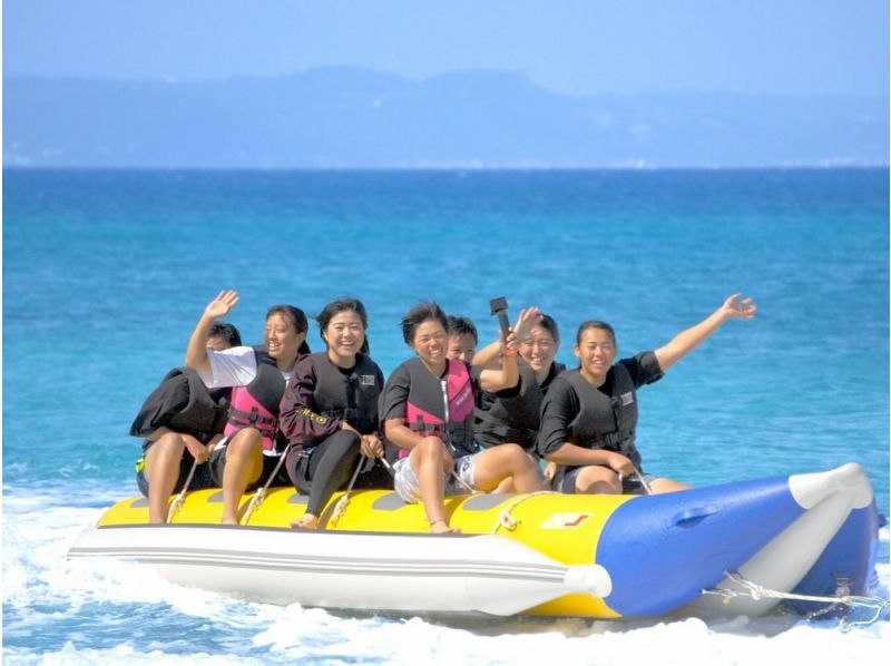 【沖縄・名護】マリンスポーツ3種が気軽に楽しめるマリンパックA！！ きれいなビーチで沖縄海遊びを満喫しよう！