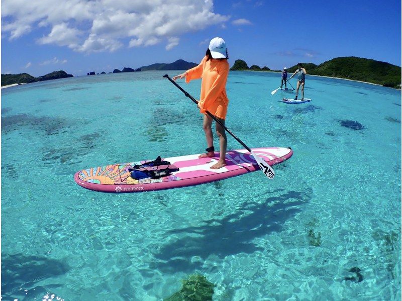 [沖繩慶良間群島/座間味島]讓我們用SUP和浮潛來享受座間味海♪の紹介画像