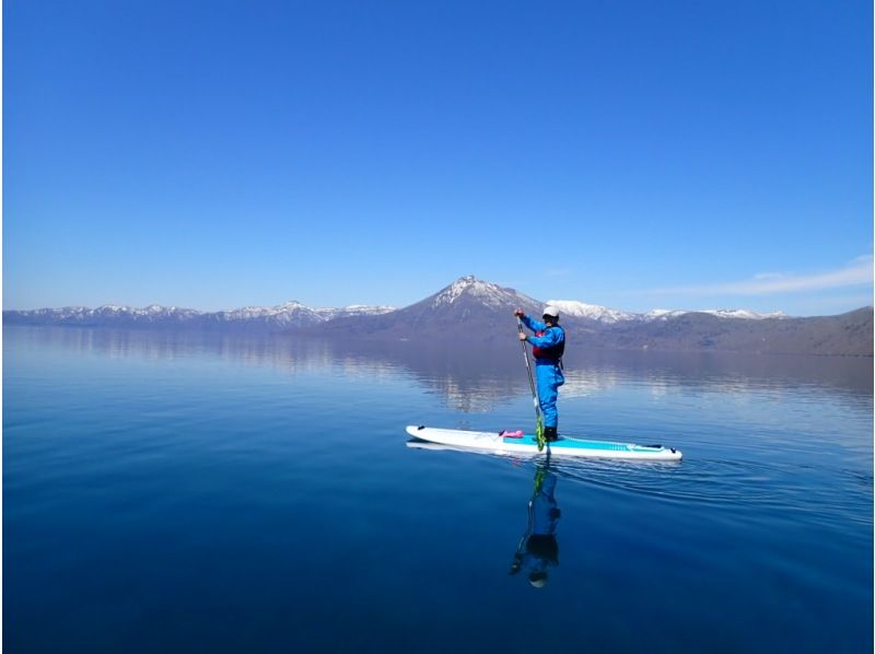 【北海道・千歳】 支笏湖完全プライベートカスタムSUPプランの紹介画像