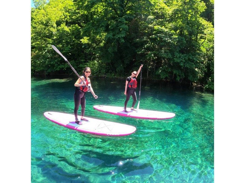 【北海道・千歳】 支笏湖完全プライベートカスタムSUPプランの紹介画像