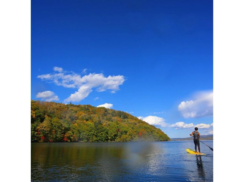 【北海道・千歳】 支笏湖完全プライベートカスタムSUPプランの紹介画像