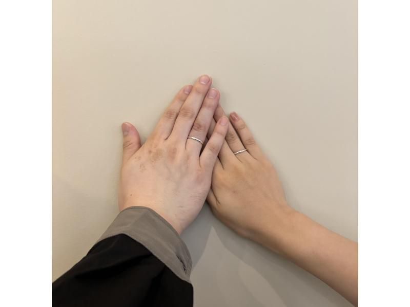 [兵庫/神戶]銀戒指製作體驗！歡迎初學者！推薦給情侶或情侶使用♪の紹介画像
