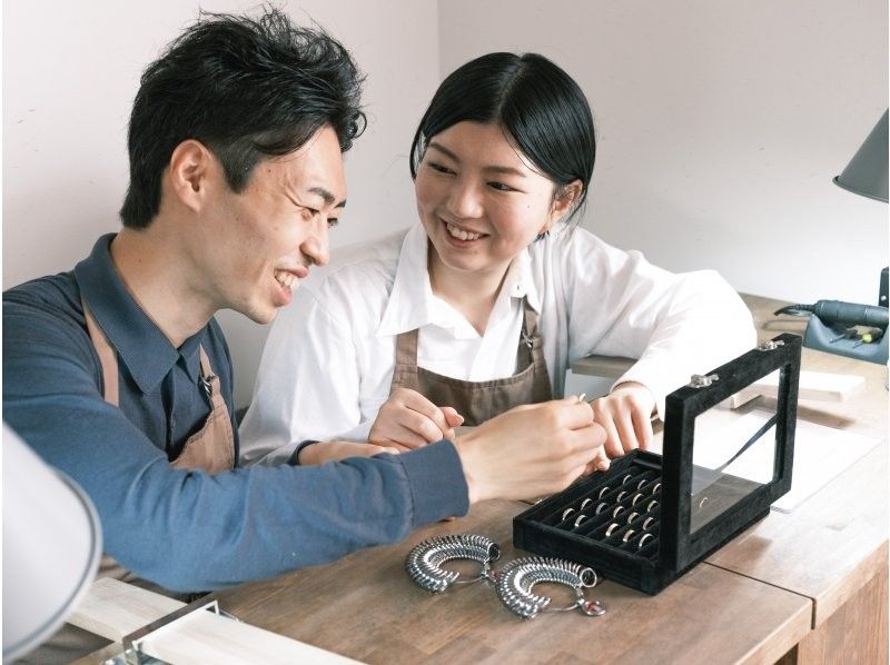 [Hyogo/Kobe] Gold/platinum ring production experience! Beginners welcome! Recommended for couples and pairings♪の紹介画像