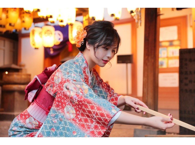 [關西/大阪/京都/奈良]穿著和服欣賞關西地區的歷史名城和自然風光！ （包括和服一日計劃髮套）の紹介画像