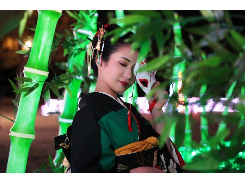 【간사이 · 오사카 / 교토 / 나라] 기모노를 입고 간사이 지역의 역사있는 도시와 자연을 즐기자! (기모노 1일 플랜 헤어 세트 포함)の紹介画像