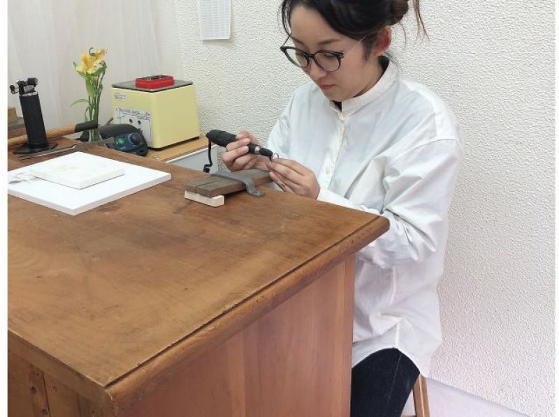 【오사카 · 난바】 작은 은신처 같은 atelier에서 "실버 링 제작 체험 · 1DAY 플랜"の紹介画像