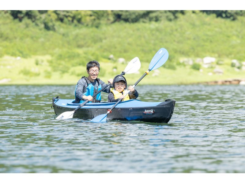 【群馬・みどり市】初心者・お子様大歓迎！安心のインストラクターと行く草木湖カヌーツアー！の紹介画像