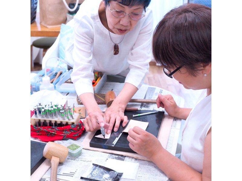 【東京/江東区/門前仲町】レザークラフトで楽しむパスケース制作体験の紹介画像
