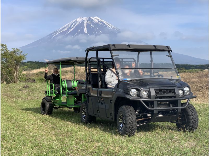 Japan's first SxS sightseeing buggy panoramic long course (approximately 45 minutes, up to 9 people) A driver and guide will guide you in a 10-seater buggy.の紹介画像