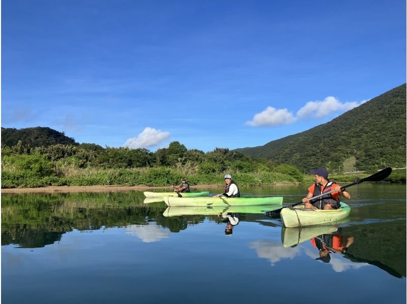 100-minute mangrove canoe tour on Amami Oshima! A private tour through the mangrove tunnels at high tide! Private tour for the whole family!の紹介画像