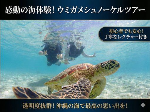 【宮古島ウミガメシュノーケル】《☆冬・雨でも大歓迎!》当日予約OK ! ☆泳ぎレクチャーで安心!レンタル・写真無料! 【宮古島ウミガメシュノーケル】《☆冬・雨でも大歓迎!》当日予約OK ! ☆泳ぎレクチャーで安心!レンタル・写真無料!